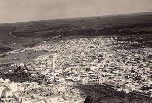 Hajer Bouyoud Panorama Morocco old Aerial Photo 1920