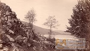 Roche du Reuss Switzerland Reuss Valley old Photo 1875