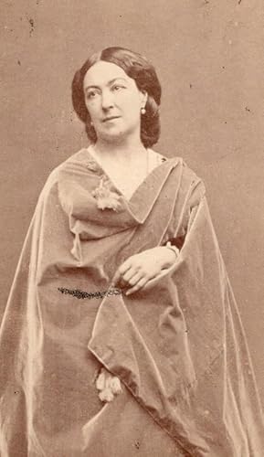 French Actress Anais Fargeuil old Carjat CDV Photo 1870
