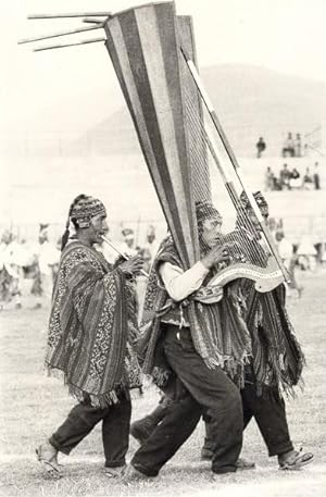 Peru Titicaca Lake Inca Indian Music Decool Photo 1970