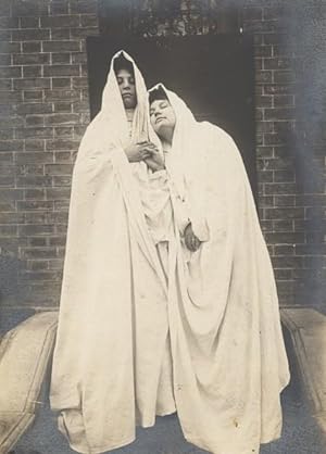 The Two Ghosts Drapery Study Snapshot Photo 1903