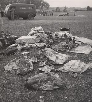 Morocco Casablanca Douglas Plane Crash Old Photo 1950