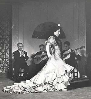 Seller image for Spanish Flamenco Ballet Folk Dance Zambra Photo Lipnitzki 1960 for sale by Bits of Our Past Ltd