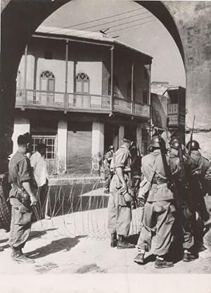 Morocco Riots against France Colonialism Old Photo 1954