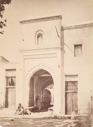 Morocco Tangier Tanger Moors Moorish Door Old Photo 1880