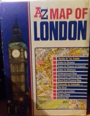 Imagen del vendedor de A Z Map Of London a la venta por M.Roberts - Books And ??????