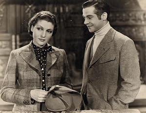 Cinema Movie France Actors Vera Korene & Fernand Gravey Old Photo 1936