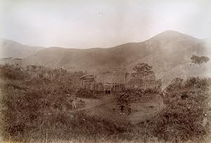 Van Mai Hanoi Area Indochina Vietnam Old Photo Tong Sing 1895