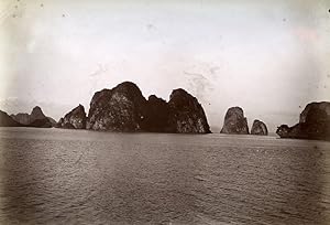 Ha Long Bay Indochina French Occupation Vietnam Old Photo Tong Sing 1895