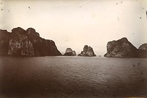 Ha Long Bay Indochina French Occupation Vietnam Old Photo Tong Sing 1895