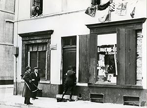 Belgium Liberation Brussels Collaborator Arrest Old Photo Guyaux 1944