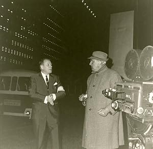 Immagine del venditore per France Paris Filmmaker Jacques Tati Filming Play Time Old Photo 1967 venduto da Bits of Our Past Ltd