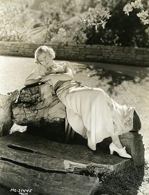 Una Merkel charming blonde actress MGM Photo 1932