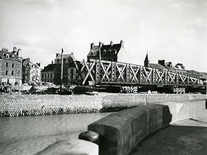 France Dieppe Rehabilitation Work Old Photo 1947