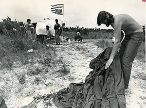 USA Florida St Petersburg Vietnam Veterans Against the War Old Photo Hale 1972