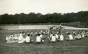 Paris Colonial Exhibition Football Tournament Indigene Dance old Photo Rol 1931