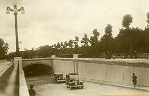France Paris Inauguration Underground Tunnel Porte Dauphine Old Photo Rol 1931