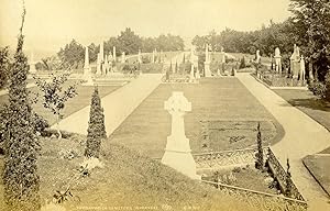 Scotland Tomnahurich Cemetery Inverness Old Albumen Photo Wilson GWW 1875