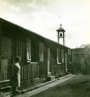 France Paris WWII War Occupation Shanty Town Porte Ivry Old Photo Nicolini 1942