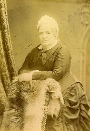 Seller image for United Kingdom London Portrait Woman Old Cabinet Photo Negretti & Zambra 1880 for sale by Bits of Our Past Ltd