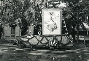 Vietnam Saigon Automobile Mytho Haiphong Rally Mechanics School Old Photo 1930