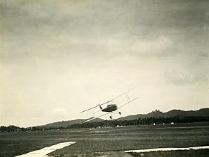 Indonesia Sumatra Private Aviation de Havilland DH82A Tiger Moth Old Photo 1935