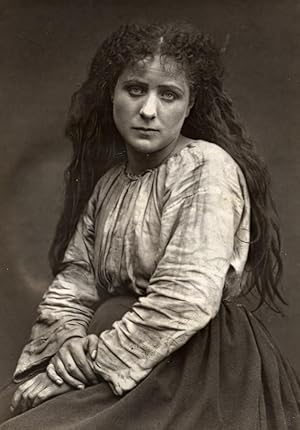 Imagen del vendedor de France Theater Stage Actress Angele Rousseau Two Orphans Old Photo Carjat 1875 a la venta por Bits of Our Past Ltd