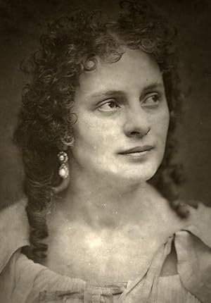 Imagen del vendedor de France Theater Stage Actress Jane Essler Old Woodburytype Photo Carjat 1875 a la venta por Bits of Our Past Ltd