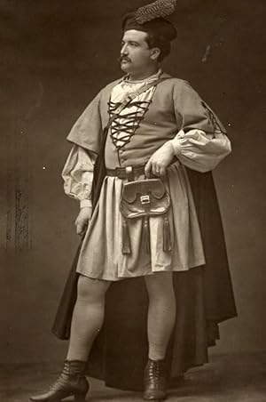 Imagen del vendedor de France Opera Singer Tenor Selliez Old Woodburytype Photo Carjat 1875 a la venta por Bits of Our Past Ltd