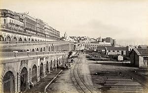 Algeria Algiers & Belgium Brussels Town Hall 2 Old Photos Francis Frith 1870