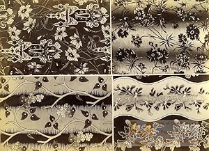 Bild des Verkufers fr French Albumen Photograph of Antique Fabric Armand Guerinet circa 1880 #29 zum Verkauf von Bits of Our Past Ltd