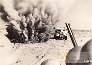 Africa Maghreb or Middle East? British Army Trucks WWII WW2 Old Photo 1941