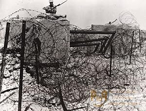 Libya Siege of Tobruk British Australian Battlements WWII WW2 Old Photo 1941