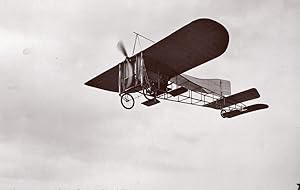 France Aviation Bleriot Monoplane in Flight Old Marque Etoile RPPC Photo 1908