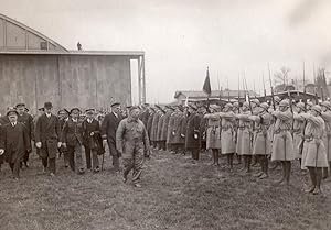 France Le Bourget Minister of Aeronautics Dumesnil return from Africa Photo 1910