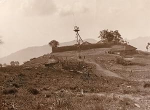 India Assam Naga Hills Mungsambi? Fort Old Photo 1930