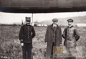 France Lamotte Breuil Aviation Dirigible Clement Bayard Pilot Old Photo 1911