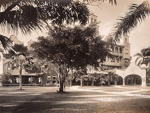 Jamaica Jamaique Kingston Myrtle Bank Hotel Trees old Photo 1910's
