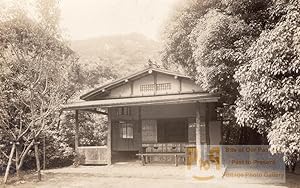 Japan Traditional Japanese Teahouse Lot of 4 old RPPC Photos 1910?