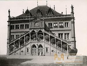 Switzerland Bern City Hall Facade Rathaus Hotel de Ville Old Photo 1890