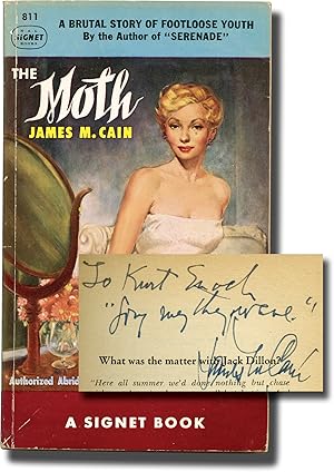 The Moth (First Edition in paperback, inscribed to Signet Books founder Kurt Enoch)