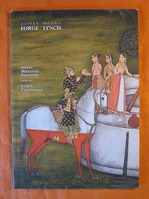 Bild des Verkufers fr Indian Miniature Paintings from the Lloyd Collection zum Verkauf von Pistil Books Online, IOBA