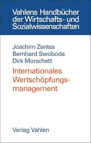 Seller image for Internationales Wertschpfungsmanagement for sale by Antiquariat Bookfarm