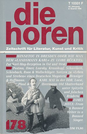 Bild des Verkufers fr Winnetou in Dresden oder wie man dem Landsmann Karl zu Leibe rckt(e). In memoriam Kurt Morawietz. Die Horen. 40. Jahrgang, 2. Quartal 1995. Zeitschrift fr Literatur, Kunst und Kritik. zum Verkauf von Fundus-Online GbR Borkert Schwarz Zerfa