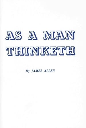Image du vendeur pour As a Man Thinketh (Paperback) mis en vente par Grand Eagle Retail