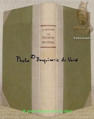 Imagen del vendedor de Histoire des socits politiques secrtes aux XIXe et XXe siecles. Les Carbonari - Les Decembristes - Les socits irlandaises - La socit Houng en Chine - La Main Noire - Le Ku-Klux-Klan. Traduit de l'allemand par Adrien F. Vochelle. Collection Bibliothque Historique. a la venta por Bouquinerie du Varis