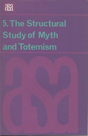 Seller image for The Structural Study of Myth and Totemism for sale by San Francisco Book Company