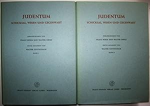 Bild des Verkufers fr Judentum. Schicksal, Wesen und Gegenwart. Zwei Bnde = komplett. zum Verkauf von Antiquariat Immanuel, Einzelhandel