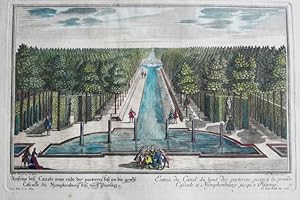 Anfang deß Canals vom ende der parterres biß an die grosse Cascade zu Nymphenburg biß nach Pippin...