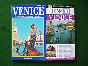 Seller image for A Day In Venice New Practical Guide Of The Town, Top 10 Venice DK Eyewitness Travel (Set Of 2 Paperbacks) for sale by Shelley's Books